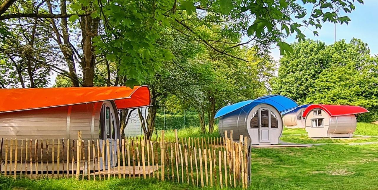Schlaffaesser Am Schmetterlingspark Uslar Exterior foto